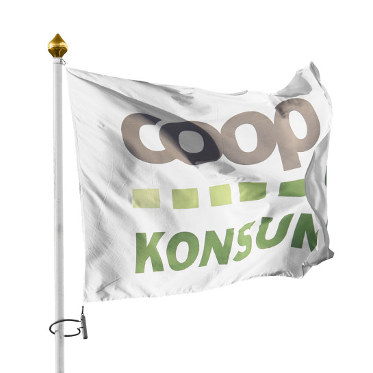 Reklamflaggga 300×180 cm